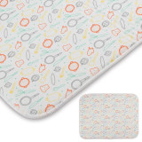 005491 Коврик для сушки посуды из микрофибры MDM-Promo-M 'Рыжий кот'