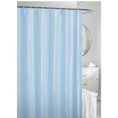 005747 Штора для ванной 180х180см голубая