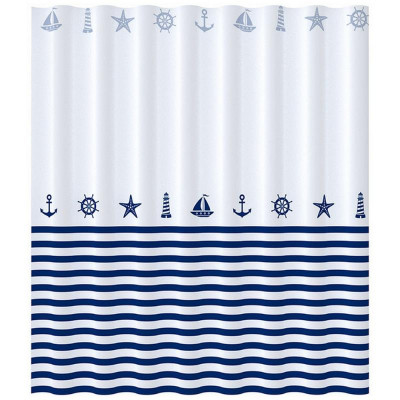 007102 Занавеска для ванной SC-PE-38 'Рыжий кот'