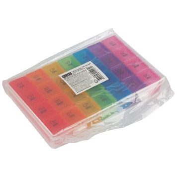 007752 Таблетница 28 секций на 7 дней-2