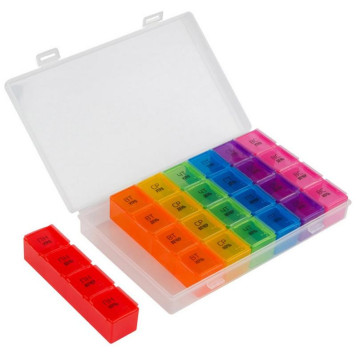 007752 Таблетница 28 секций на 7 дней-3