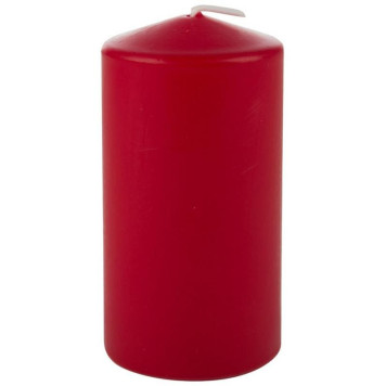 007889 Свеча Deco 50х100мм бордо-1