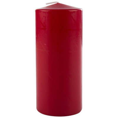 007893 Свеча Deco 63х150мм бордо-1
