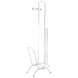 008207 Стойка для туалетной бумаги CHR-483 с держателем для журналов и газет, 66 см