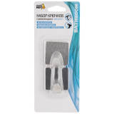 008224 Набор крючков самоклеящихся 'Квадрат' 'Рыжий кот' (2шт)