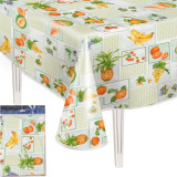 008367 Скатерть ПВХ с бейкой 130х110см коллекция ' Перспектива' арт 504/3 (2136)