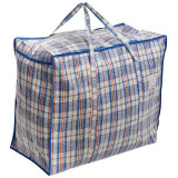 008579 Сумка на молнии 'Клетка' 60х50х30см полипропилен