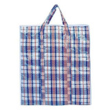 008580 Сумка на молнии 'Клетка', 50х45х20см, полипропилен