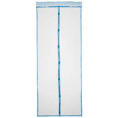 009165 Сетка антимоскитная ' Капутомоскито' на магнитах ' Птички' голубой