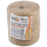 082279 Шпагат растительный (джут) d1.4мм х 225м (бобина) 'Рыжий кот'