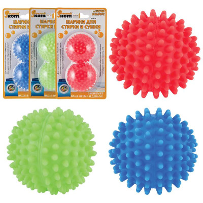 092414 Шарики для стирки и сушки WB*2 'Рыжий кот', 2шт в упаковке