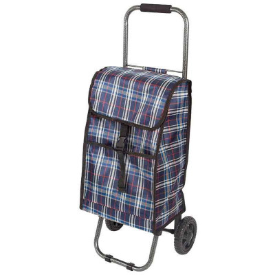 093576 Тележка с сумкой JX-D2 'Клетка' А204 'Рыжий кот'