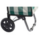 093581 Тележка с сумкой 'Green' D203 'Рыжий кот'