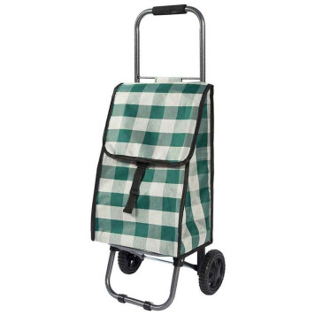 093581 Тележка с сумкой 'Green' D203 'Рыжий кот'