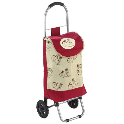 093587 Тележка с сумкой WR3031 'Прогулка' 'Рыжий кот'