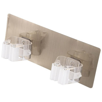 102290 Держатель для швабр и инструмента (20х7.5см) 2шт