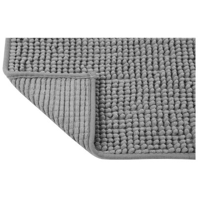 102405 Коврик для ванной 'Basic' 40х60см, цвет - серый-1