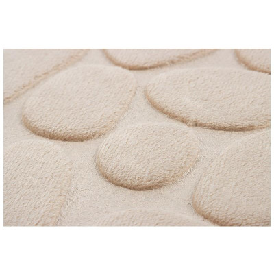 102514 Коврик для ванной 'Stone' 40х60см, цвет - бежевый-2