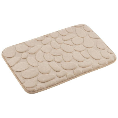 102514 Коврик для ванной 'Stone' 40х60см, цвет - бежевый