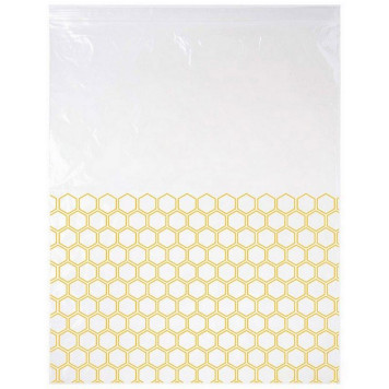 102849 Пакет с ЗИП-замком с рисунком, ZB-8 'Рыжий кот' (8х14см, 50шт/уп)