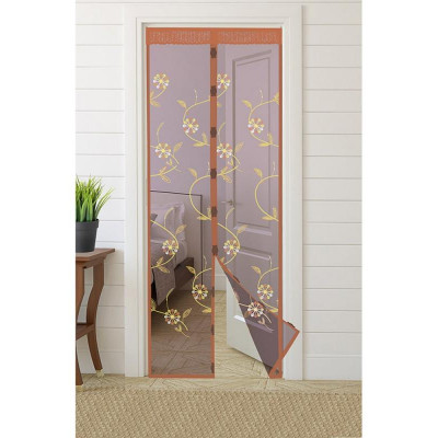 103715 Сетка антимоскитная с вышивкой на магнитах ' Капутомоскито' (100х210см)