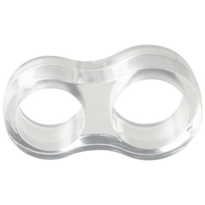 103716 Стоппер/защита на ручку двери, прозрачный, 1шт-1