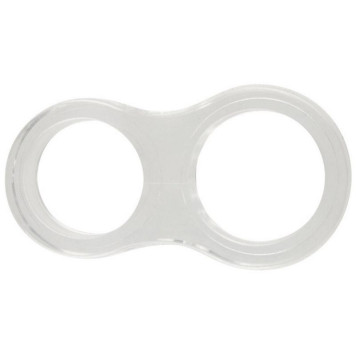 103716 Стоппер/защита на ручку двери, прозрачный, 1шт-2