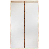 103728 Противомоскитная сетка ' Капутомоскито' на магнитах ' Птички' коричневый (120x210см)