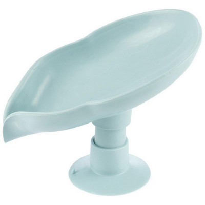 104258 Подставка для мыла и губки со стоком воды 14х9х10см-1