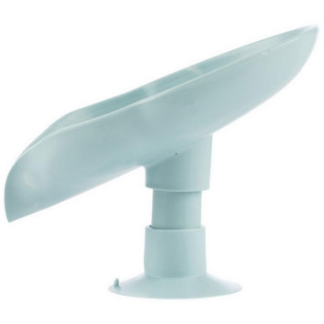 104258 Подставка для мыла и губки со стоком воды 14х9х10см-2