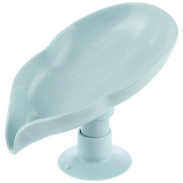 104258 Подставка для мыла и губки со стоком воды 14х9х10см