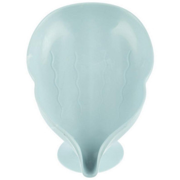 104258 Подставка для мыла и губки со стоком воды 14х9х10см-3