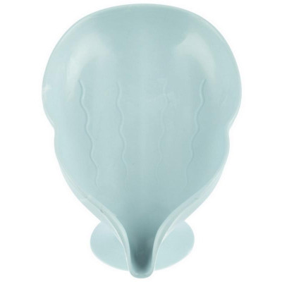 104258 Подставка для мыла и губки со стоком воды 14х9х10см-3