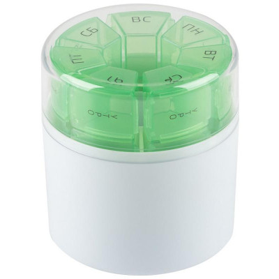 104326 Таблетница на 7 дней, цилиндр-1