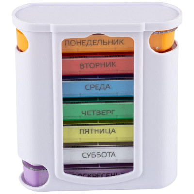 104327 Таблетница на 7 дней, вертикальная-1