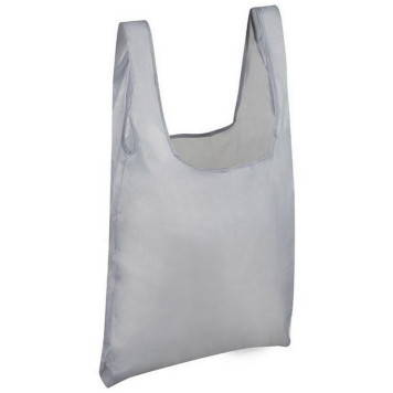 104370 Сумка складная 37х55см Basic серая-2