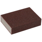 104452 Губка кухонная карборундовая для сильных загрязнений, 9х6х2.5см