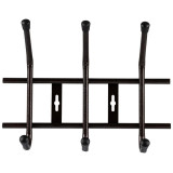 104849 Вешалка настенная Gancio 3 крючка бронза