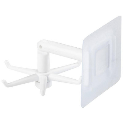 104947 Вешалка поворотная PH-06 7х7х7.5см (горизонтальное, вертикальное крепление)-2