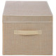 104960 Коробка для хранения с ручкой Leonord (30х40х25см) текстиль