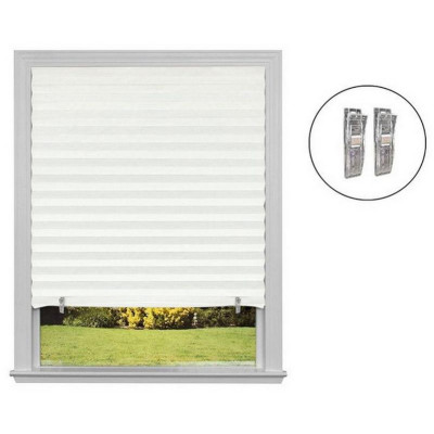 105043 Самоклеящиеся шторы-плиссе 'Skandi', 60х160см, цвет белый 'Рыжий кот'