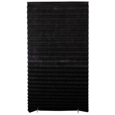 105046 Самоклеящиеся шторы-плиссе 'Skandi', 60х180см, цвет черный 'Рыжий кот'-1