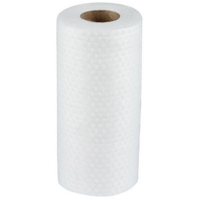 105068 Салфетки из спанлейса в рулоне с перфорацией 22х19см, 40гр/м2, соты, 100шт-2