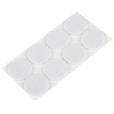 105207 Накладки-протекторы для мебели самоклеящиеся (8шт) 35мм белый ' Рыжий кот' 