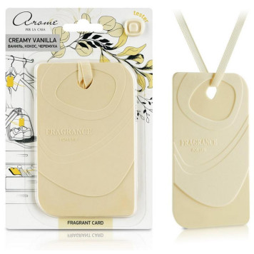 105242 Ароматизатор для дома 'Fragrant Card' Creamy vanilla (6002)