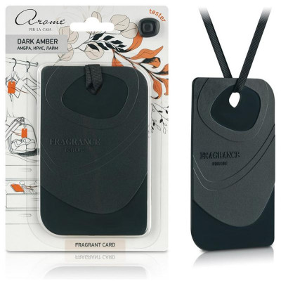 105244 Ароматизатор для дома 'Fragrant Card' Dark Amber (6004)