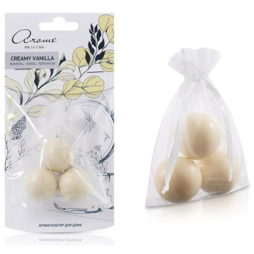 105254 Ароматизатор для дома 'Саше с шариками' Creamy vanilla (5201)