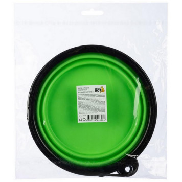 105323 Миска складная силиконовая для животных 1000мл-3