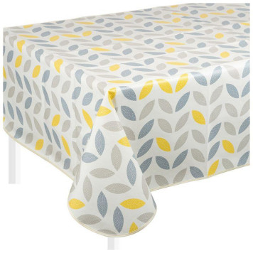 105340 Скатерть ПВХ с бейкой 130х110см коллекция ' Перспектива' арт 610/1 (9562)