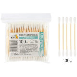 105515 Палочки ватные бамбуковые (100шт)